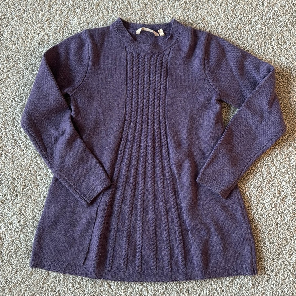 Soft Surroundings Cable Knit Sweater